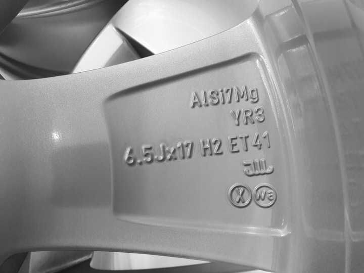 NOWE ORYG alufelgi AUDI 17 A3 8P 8V GY A6 C5 A6 C6 Q2 GA Q3 8U F3