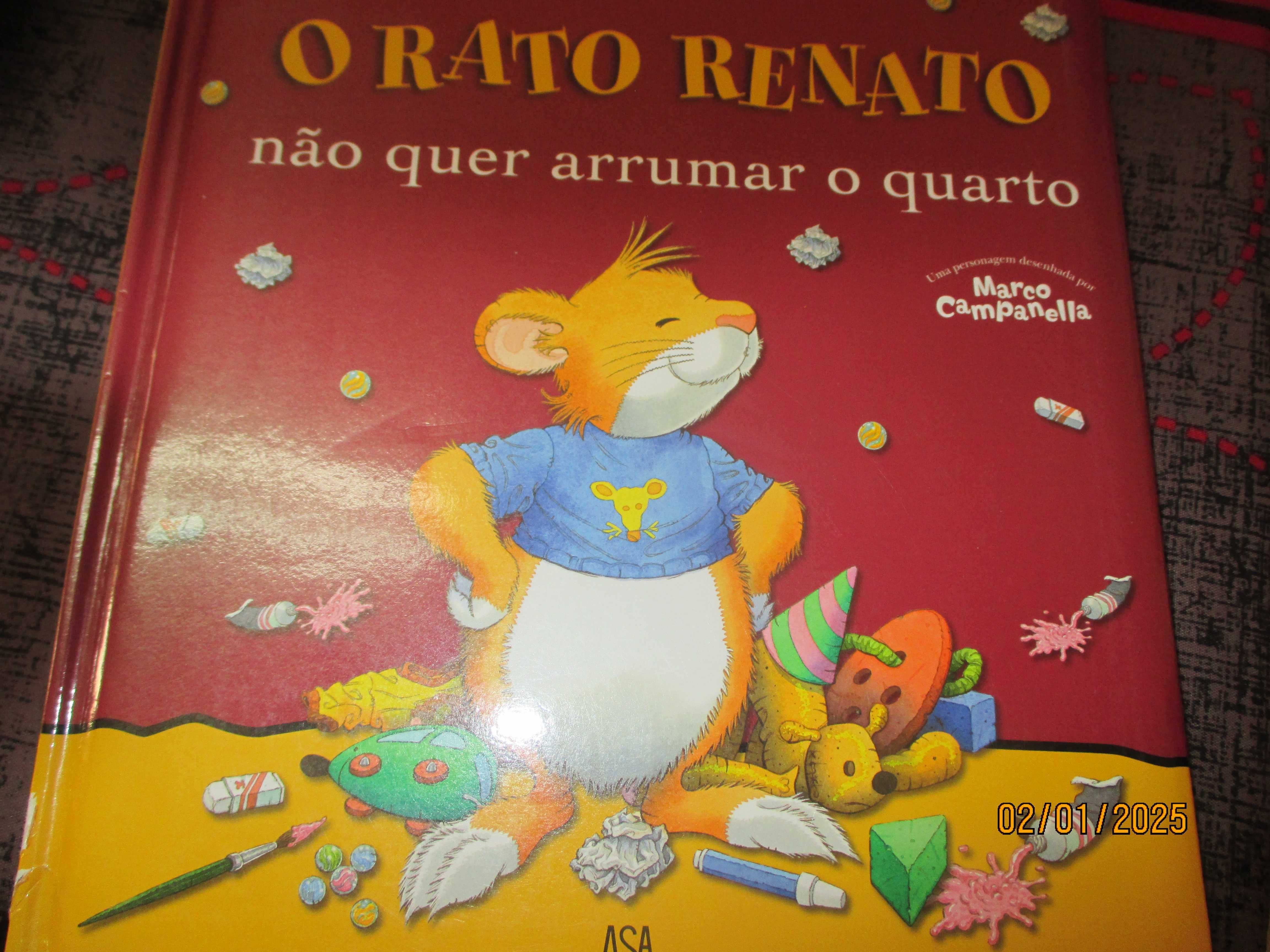 Livros infantis - O rato Renato