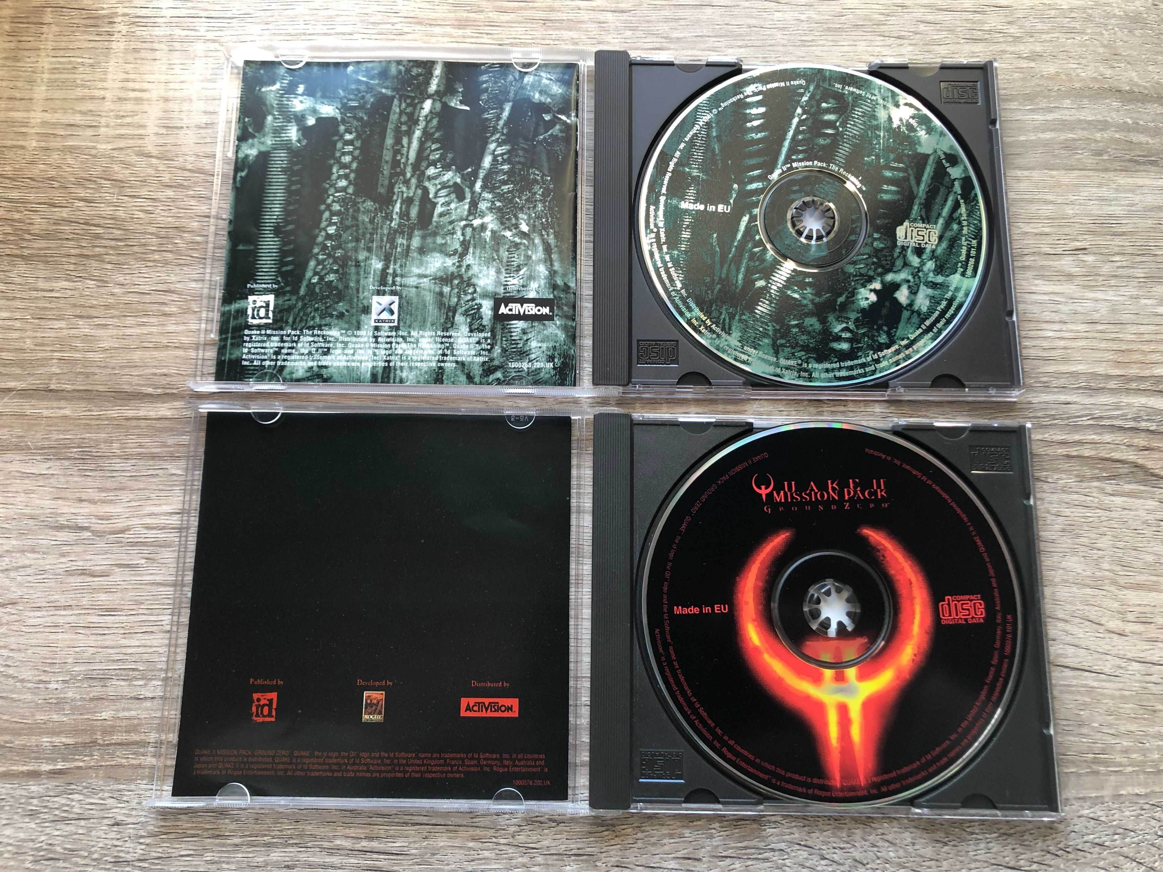 Zestaw Quake II Mission Pack Ground Zero + The Reckoning gry na PC