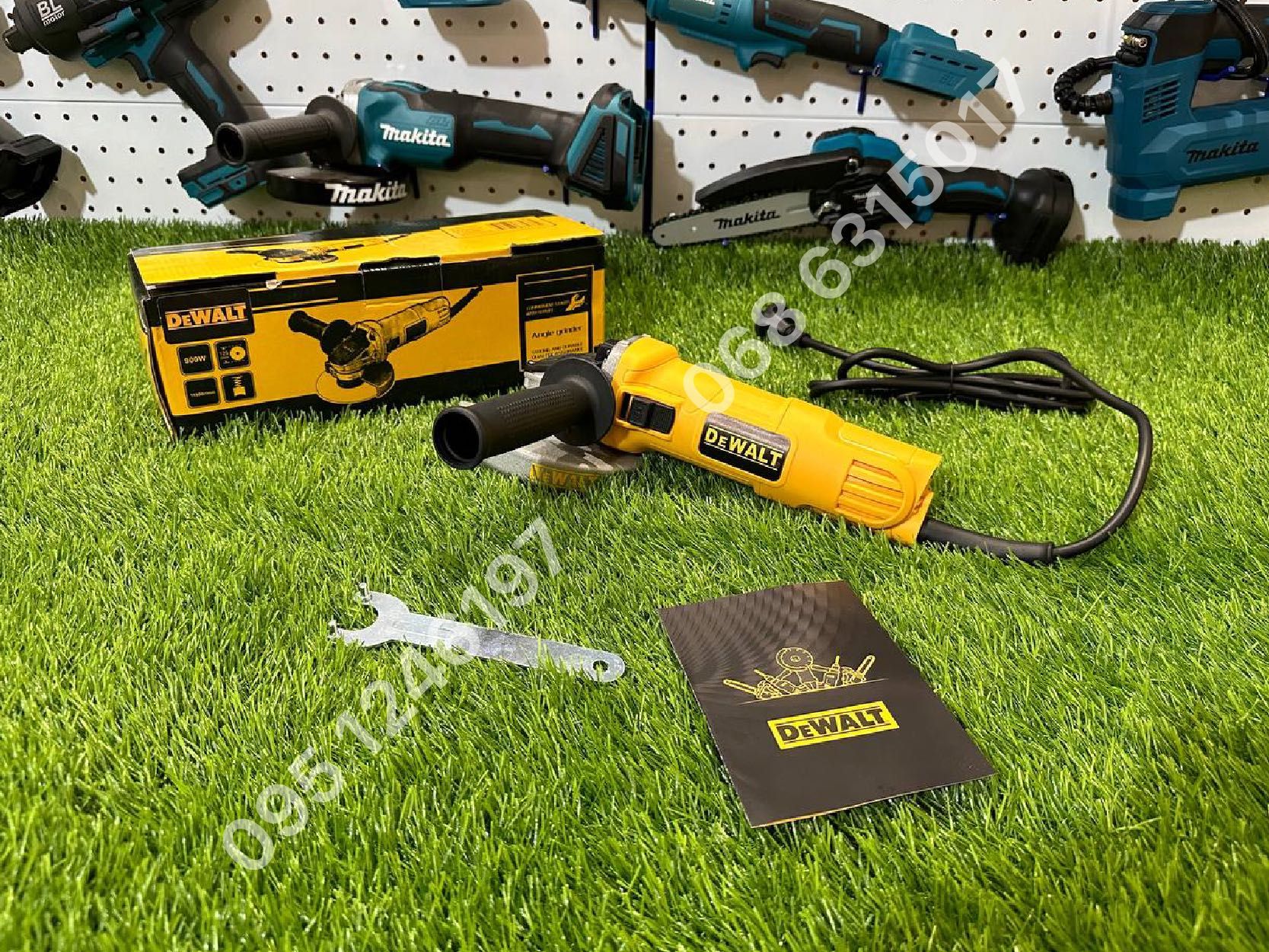 Сетевая электрическая Болгарка DeWALT A901 кабель 2м мощьность 900вт