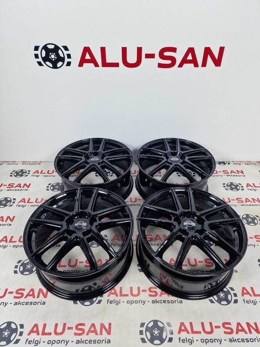 NOWE alufelgi NISSAN 18" 5x114,3 Juke Primera Qashqai - Czarne
