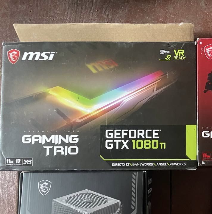 Игровой пк 1080ti i3-13100f 32gb ddr5 ssd2.0 asus prime b760-plus