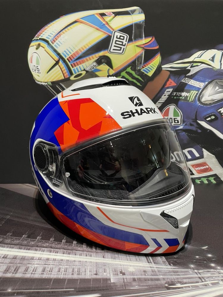 Мотошолом шлем Shark Spartan (AGV shoei arai hjc scorpion Nolan Xlite)