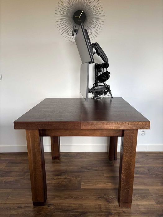 Minimalistyczny stół 1mx1m rozkładany do 3m  - stan bardzo dobry