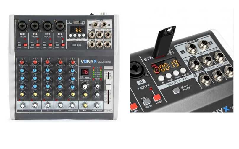 ALUGUER DE SOM - 2 Colunas - Mixer - Amplificador