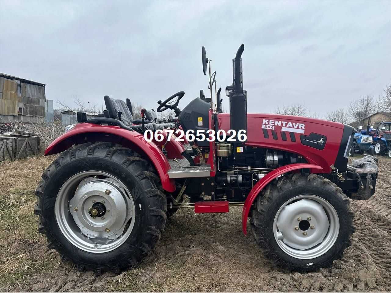 Трактор KENTAVR 504F 3-точка 4*4 Великий Вибір БЕЗКОШТОВНА Доставка