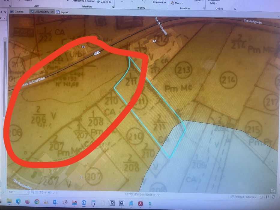 Vendo terreno rustico casais de alem