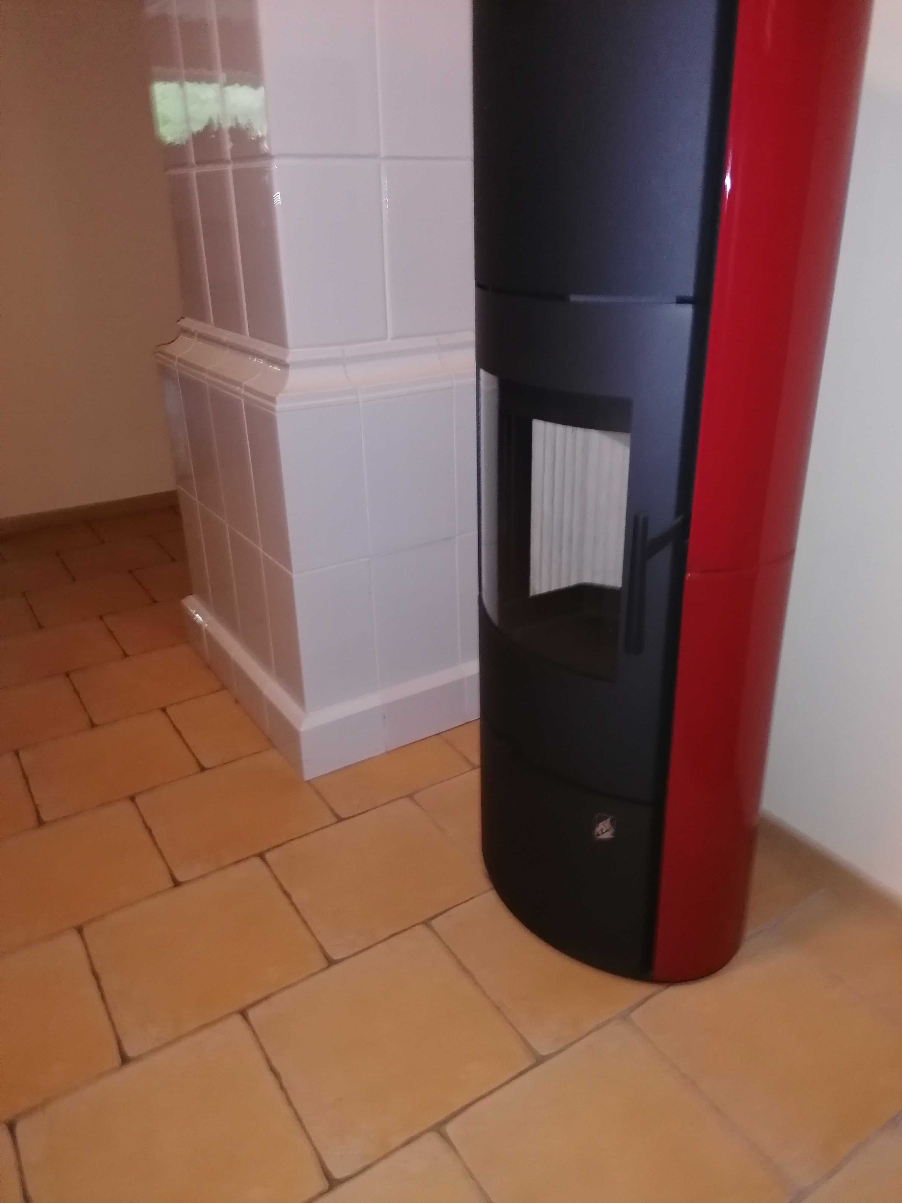 PIEC KAFLOWY kominek koza stalowy SIENA N01 ROMOTOP gratis wysyłka