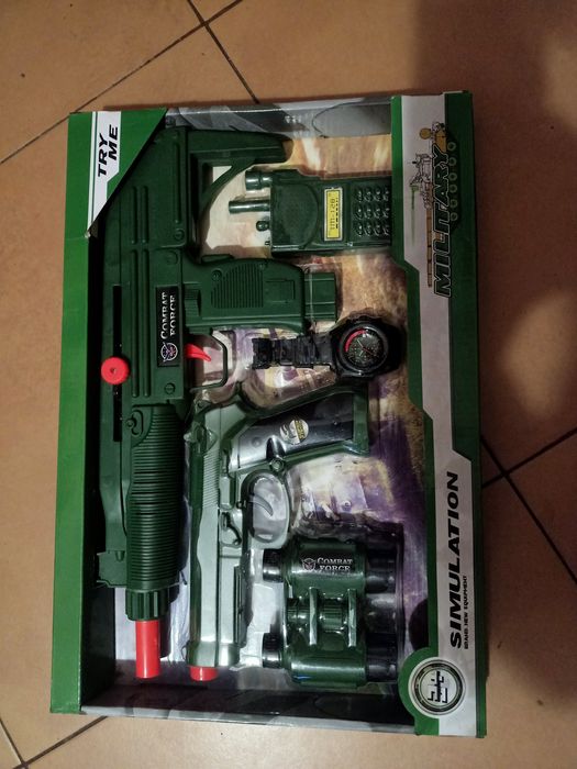 Zestaw militarny zabawki dla chłopców