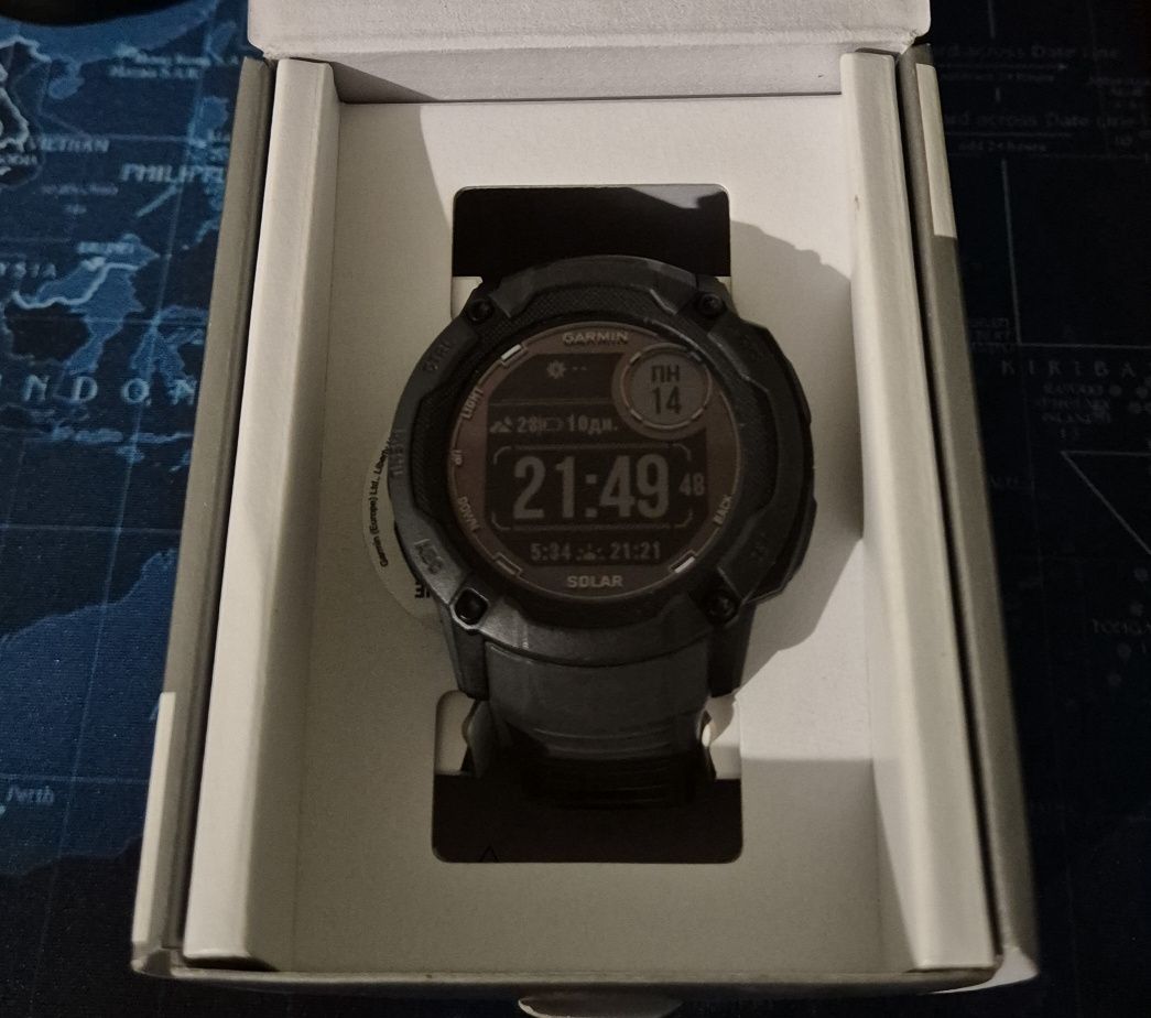 Годинник Garmin Instinct 2X Solar