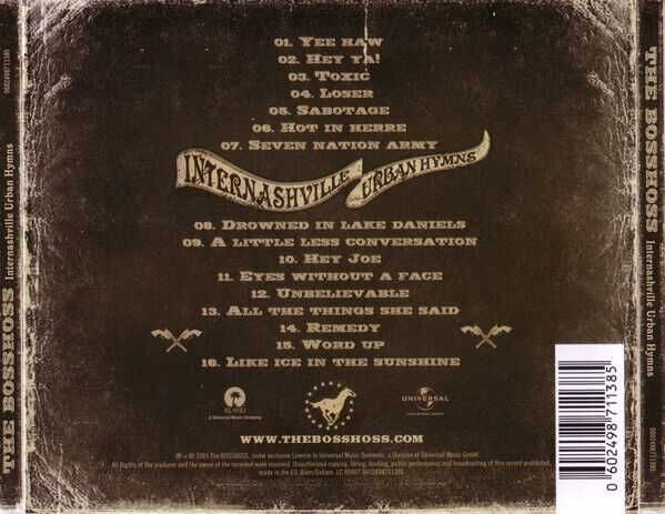 BossHoss - Internashville Urban Hymns - CD