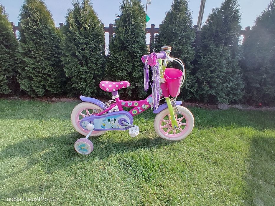 Rowerek dla dziewczynki koła 12