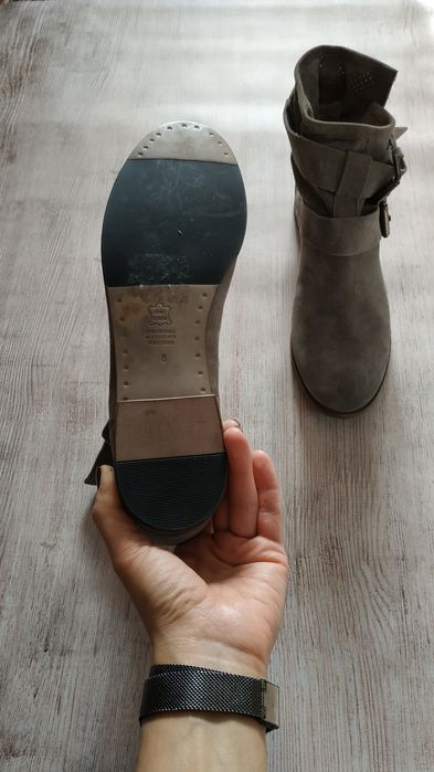 Kennel & Schmenger кожаные замшевые ботинки сапоги монки казаки 42 р