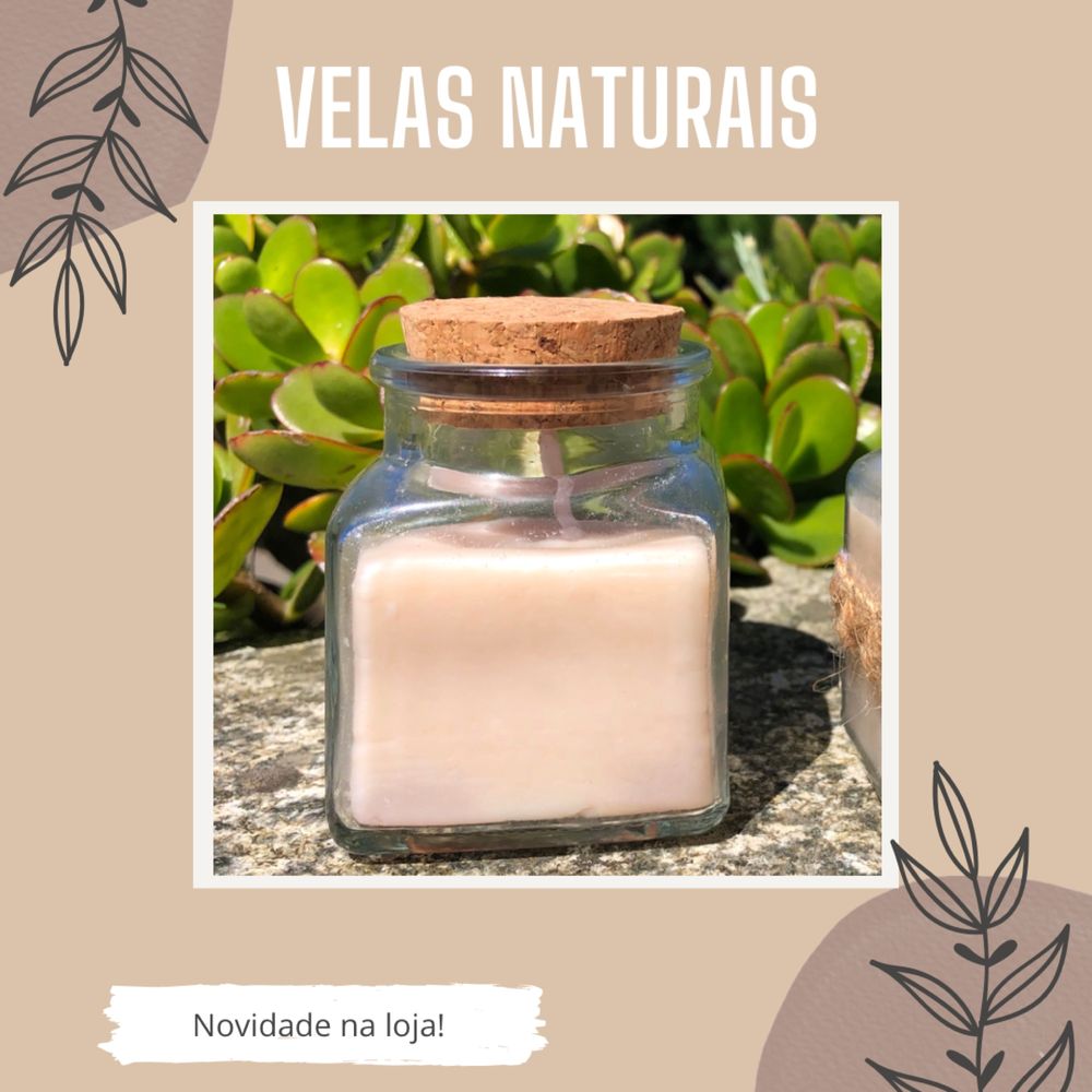 Velas armoticas 100% naturais