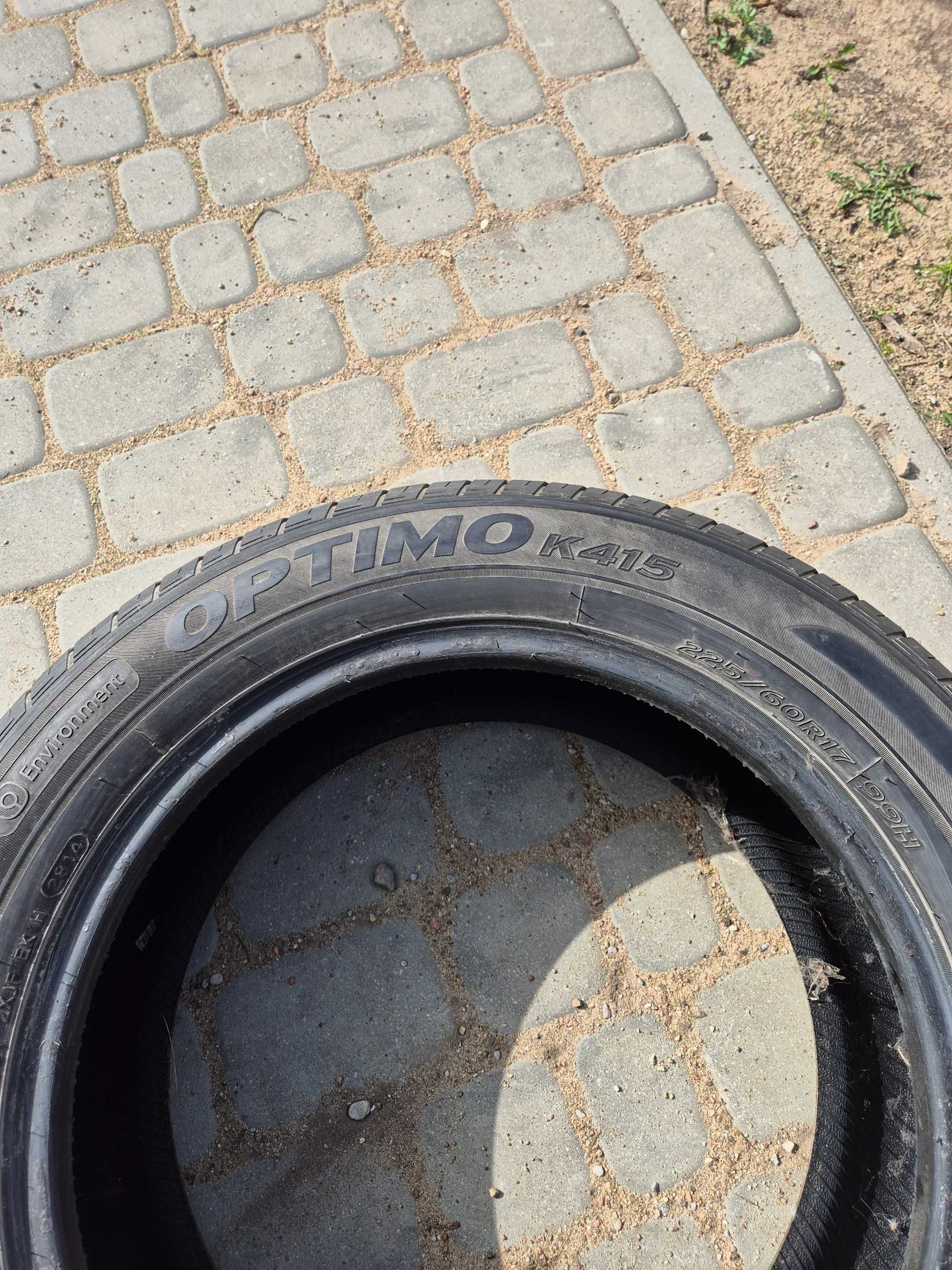 4 opony wielosezonowe Hankook Optimo K415 225/60R17 99 h