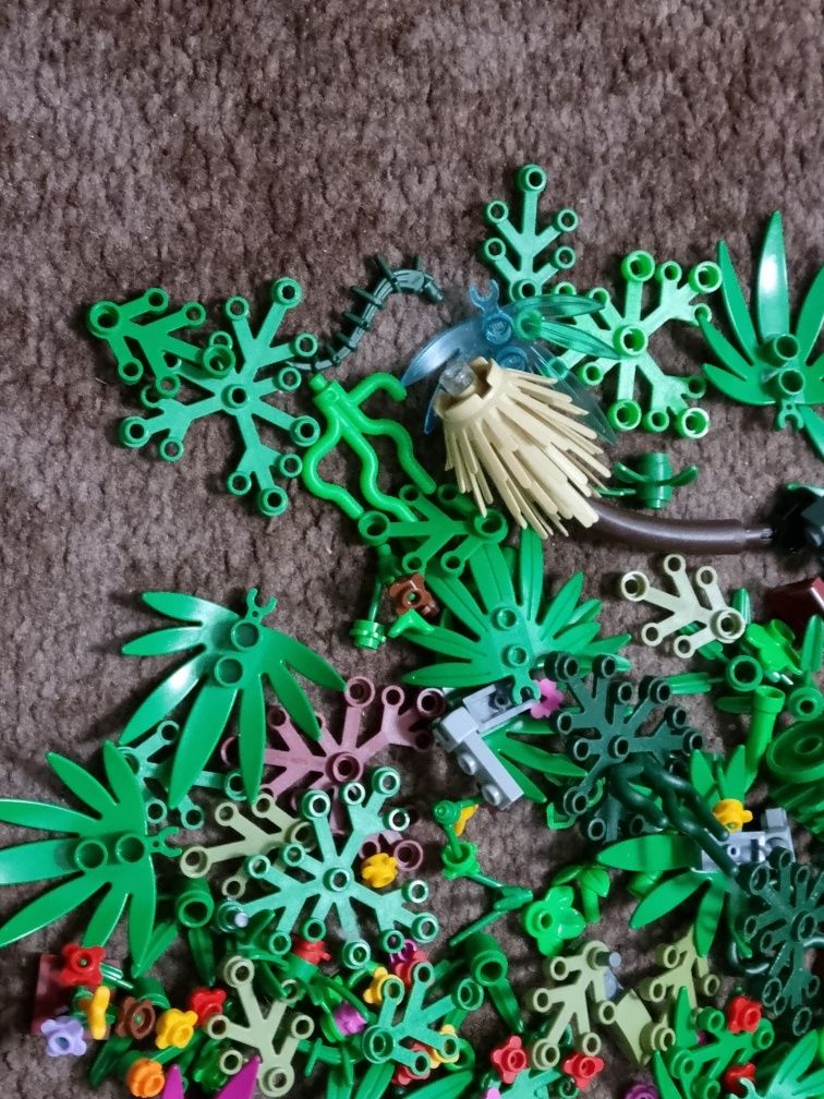 Lego zielone rośliny itp oryginalne