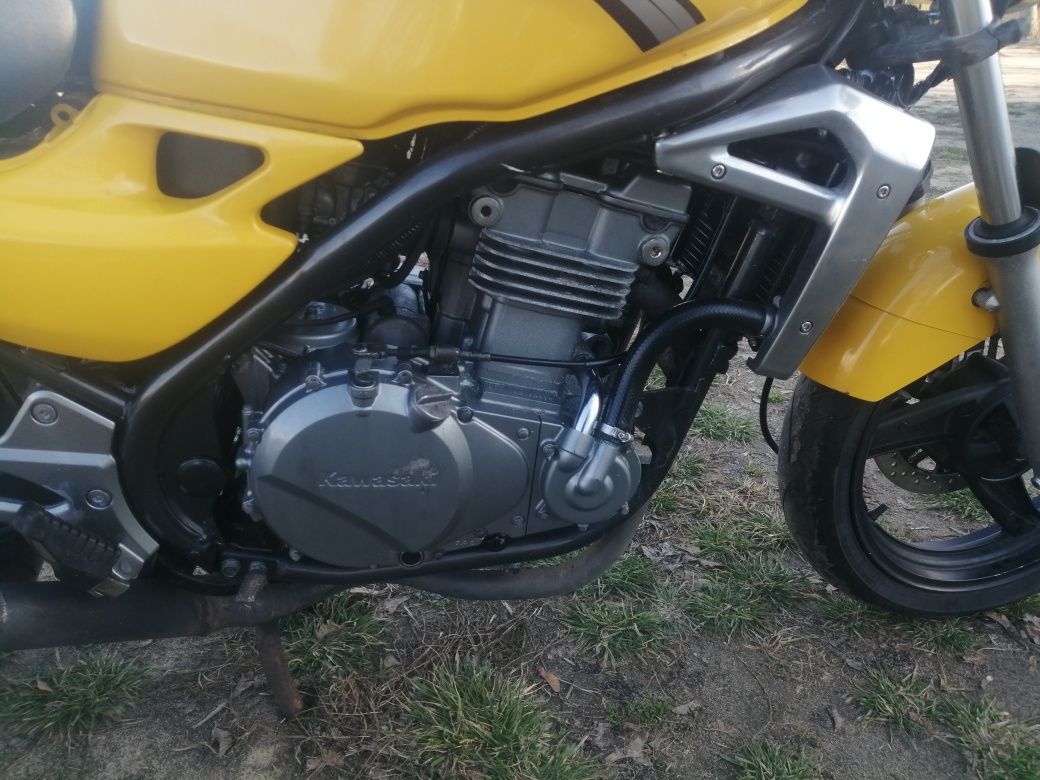 Kawasaki ER-5 silnik, Bak, koła, lagi, instalacja,sety