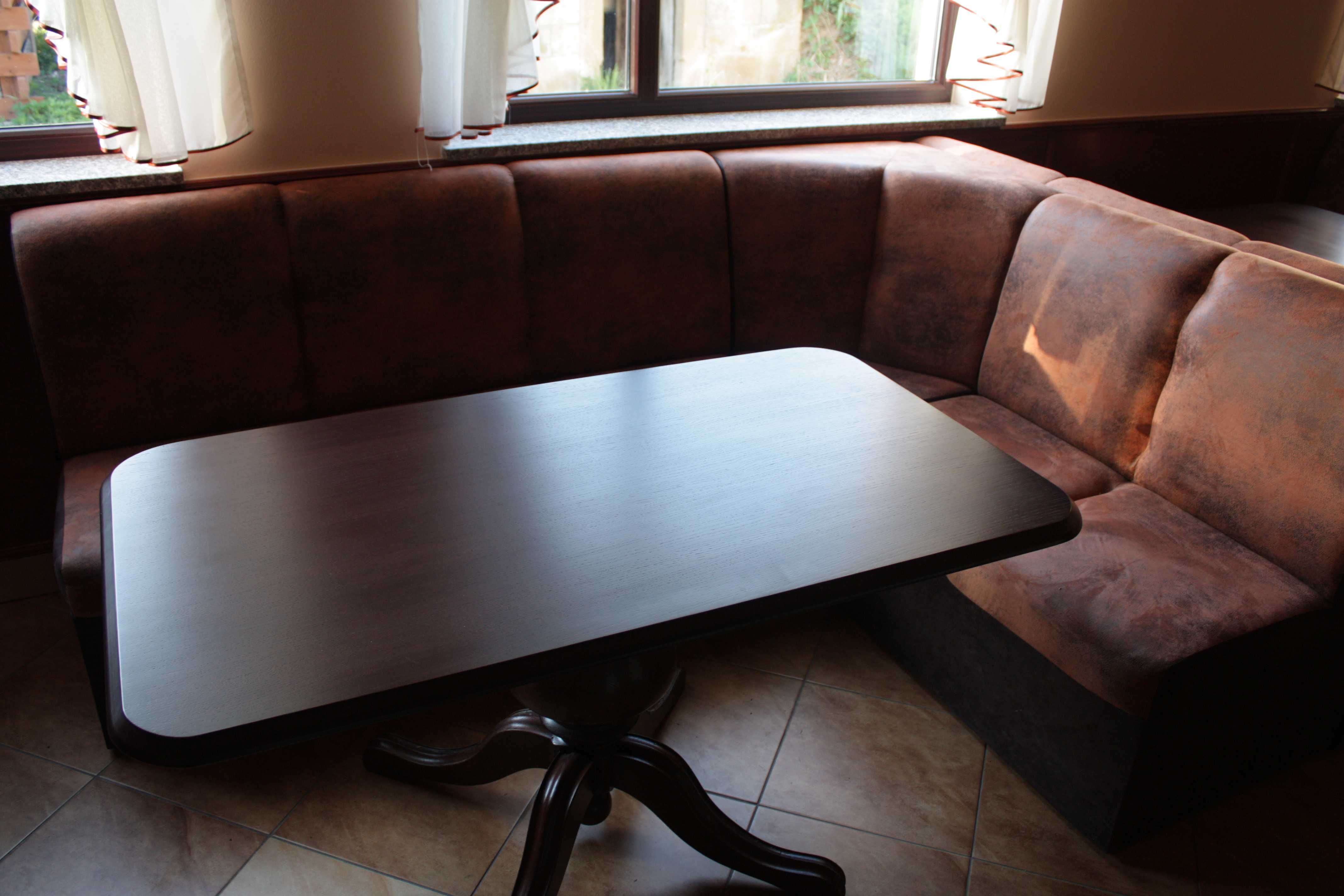 Stylowy stół dębowy na 6os pub/pizzeria/restauracja/dom 12 sztuk