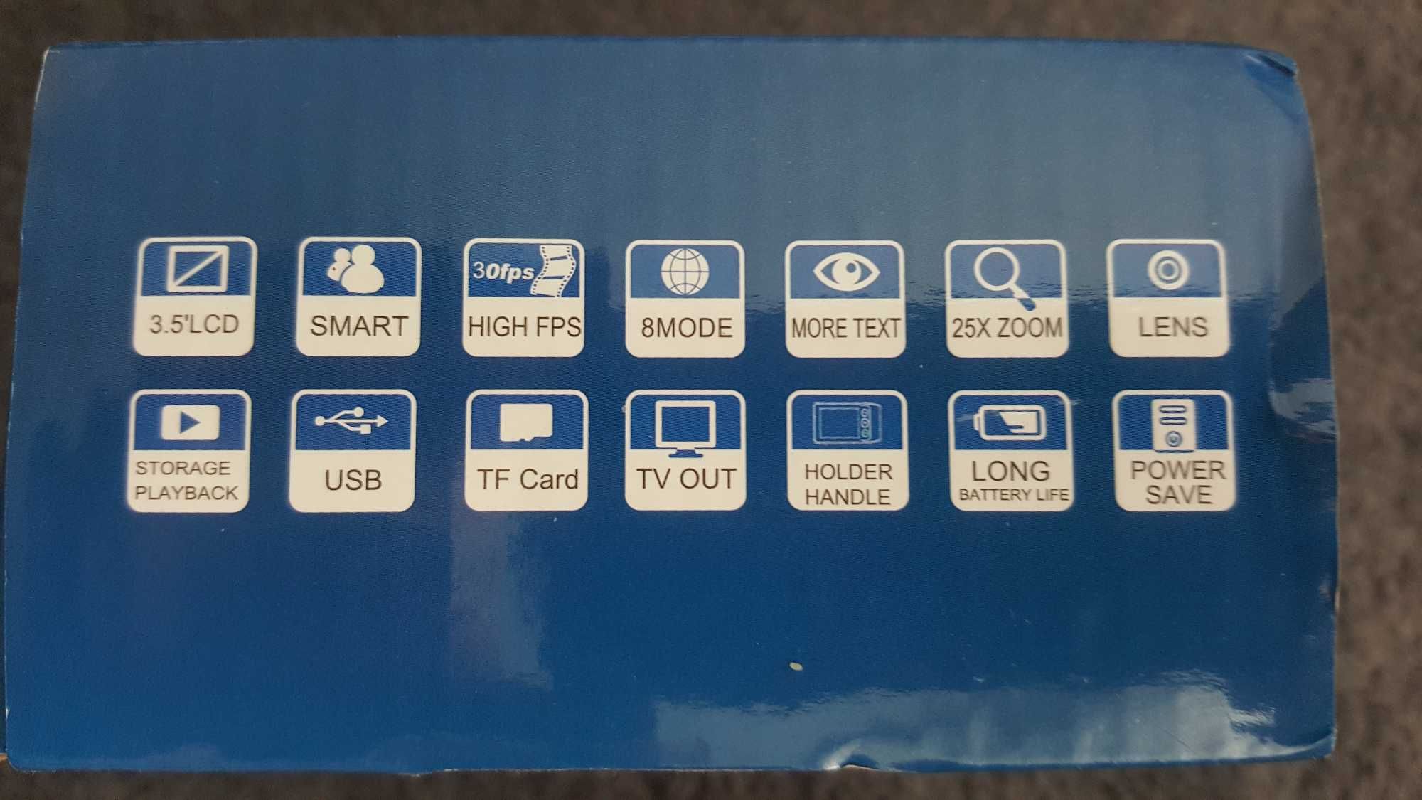 lupa cyfrowa z ekranem LCD 3,5 cala cyfrowa