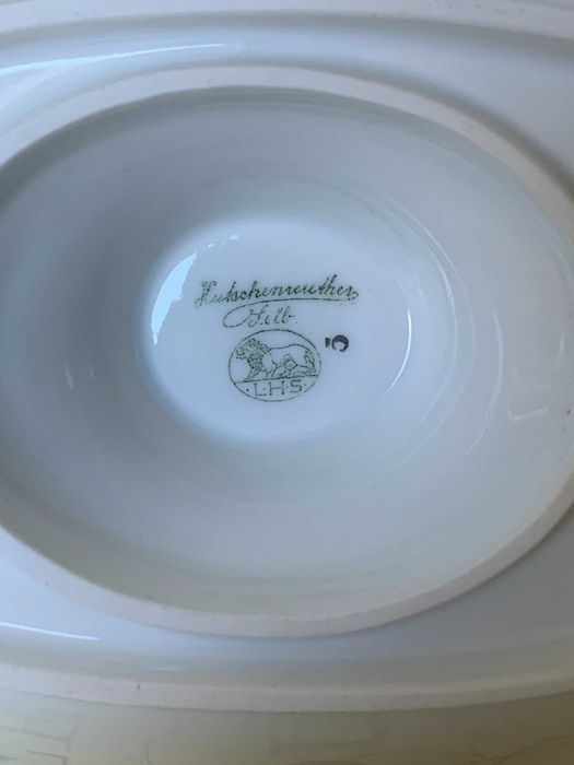 Molheiras em porcelana antiga marca Hutschenreuther Selb (L.H.S)