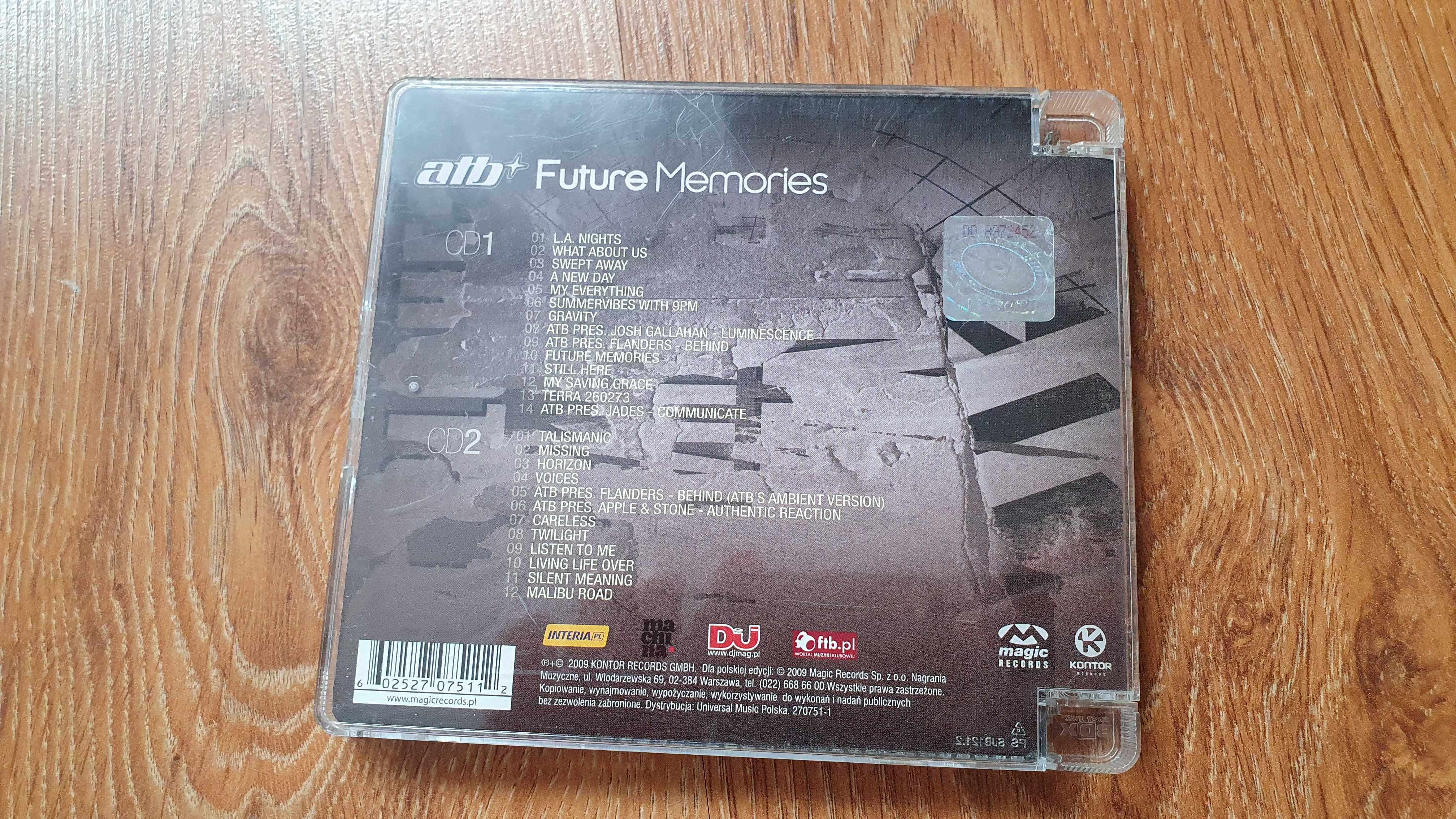 ATB -  Future Memories [CD] 2xCD