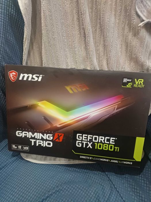 Пк + монитор Gtx 1080ti gayming X trio 11gb