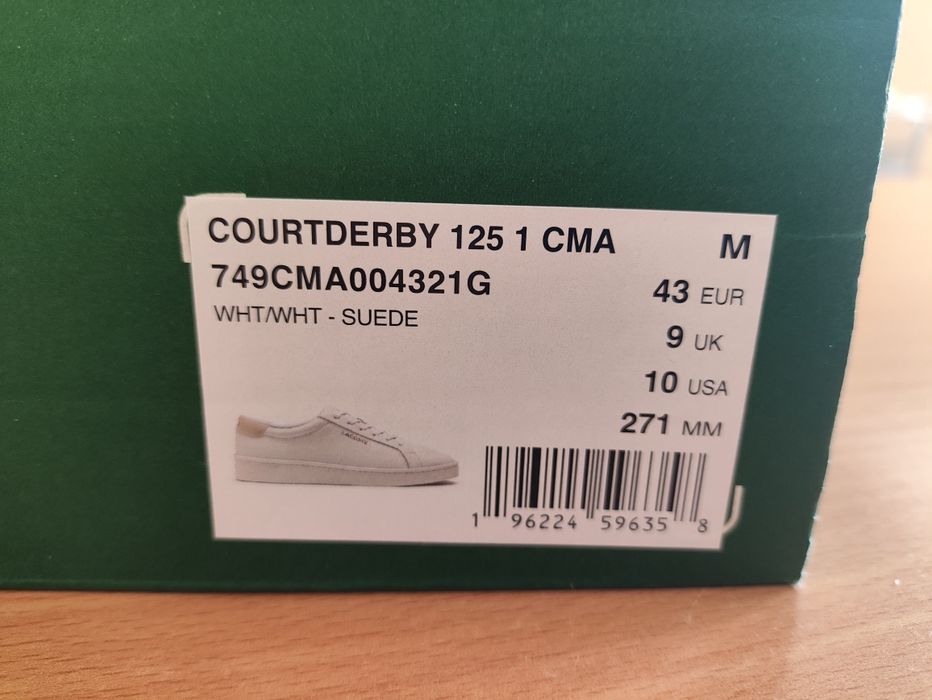 Lacoste Оригінал кросівки чоловічі