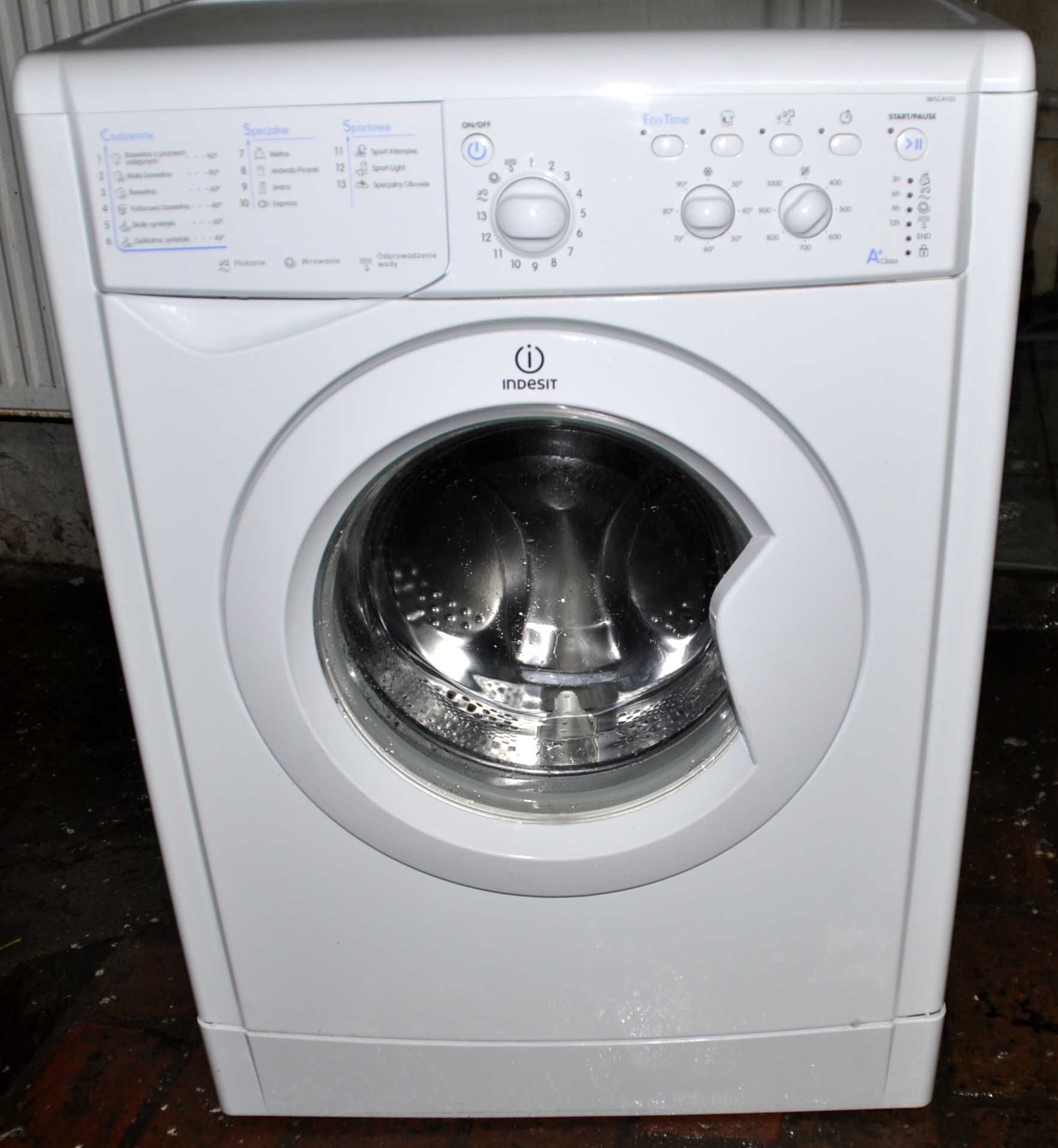 PRALKA PRALKI indesit  SLIM 43 cm 1000 obr transport wniesienie