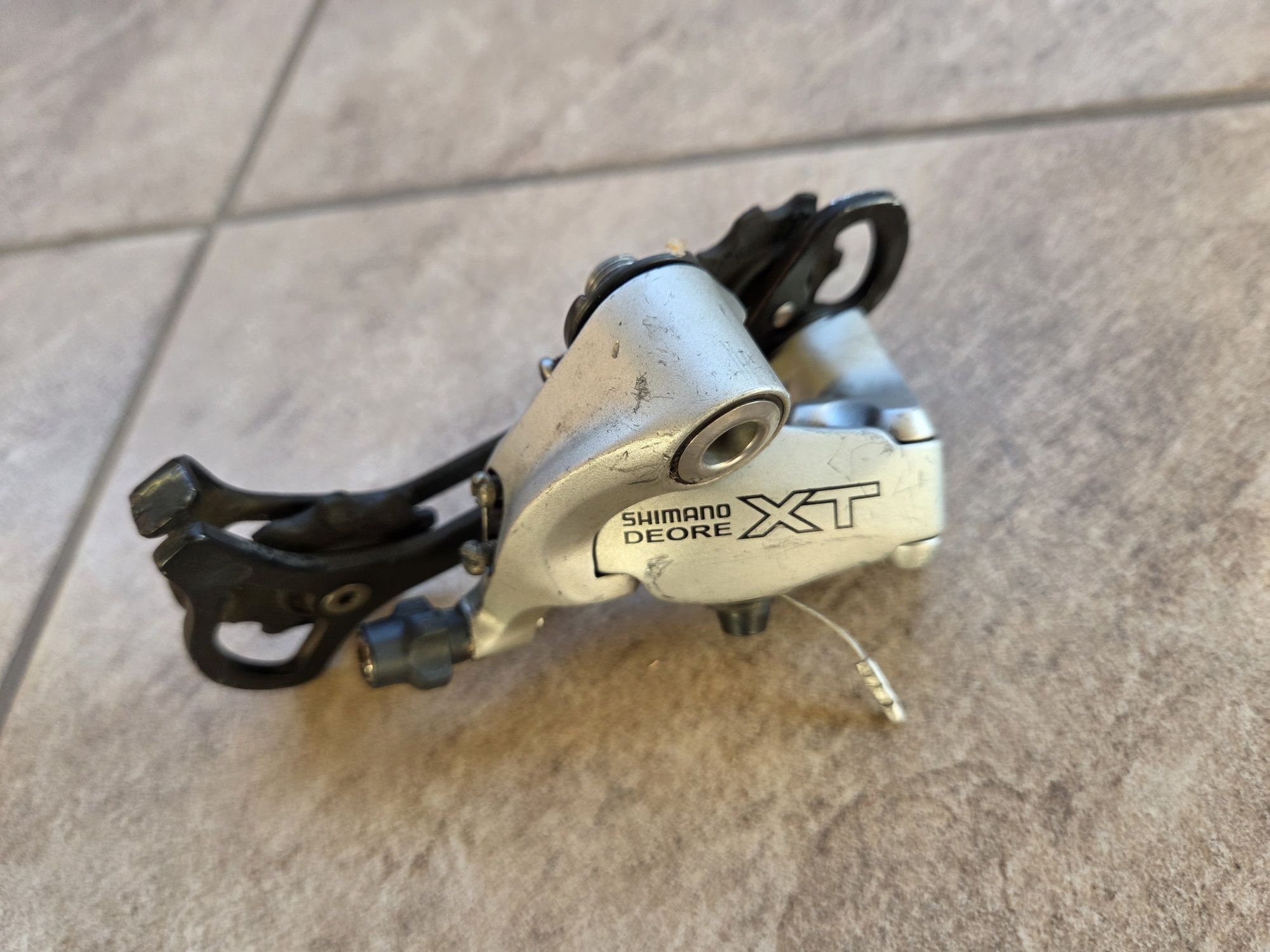 Grupa Shimano XT M750 manetki RD FD prawie retro mtb ;)