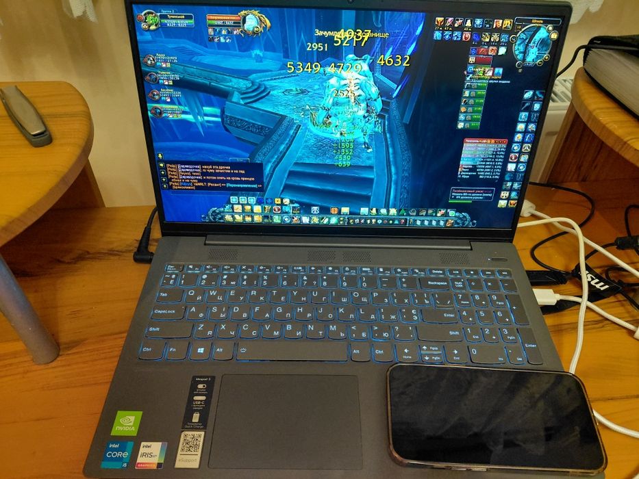 Мощный игровой ноут i5 2 видео карты