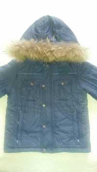 Продам зимнюю куртку для мальчика 7-8лет, рост 122