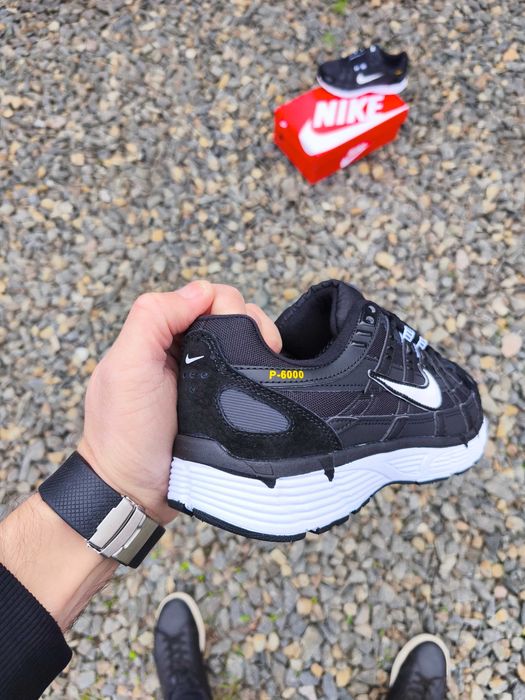 Кросівки Nike P-6000 чорні термопідкладка осінь зима 36-46