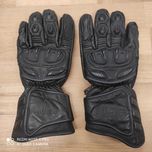 Rękawice motocyklowe skórzane HUSAR ZR RACE czarne XL