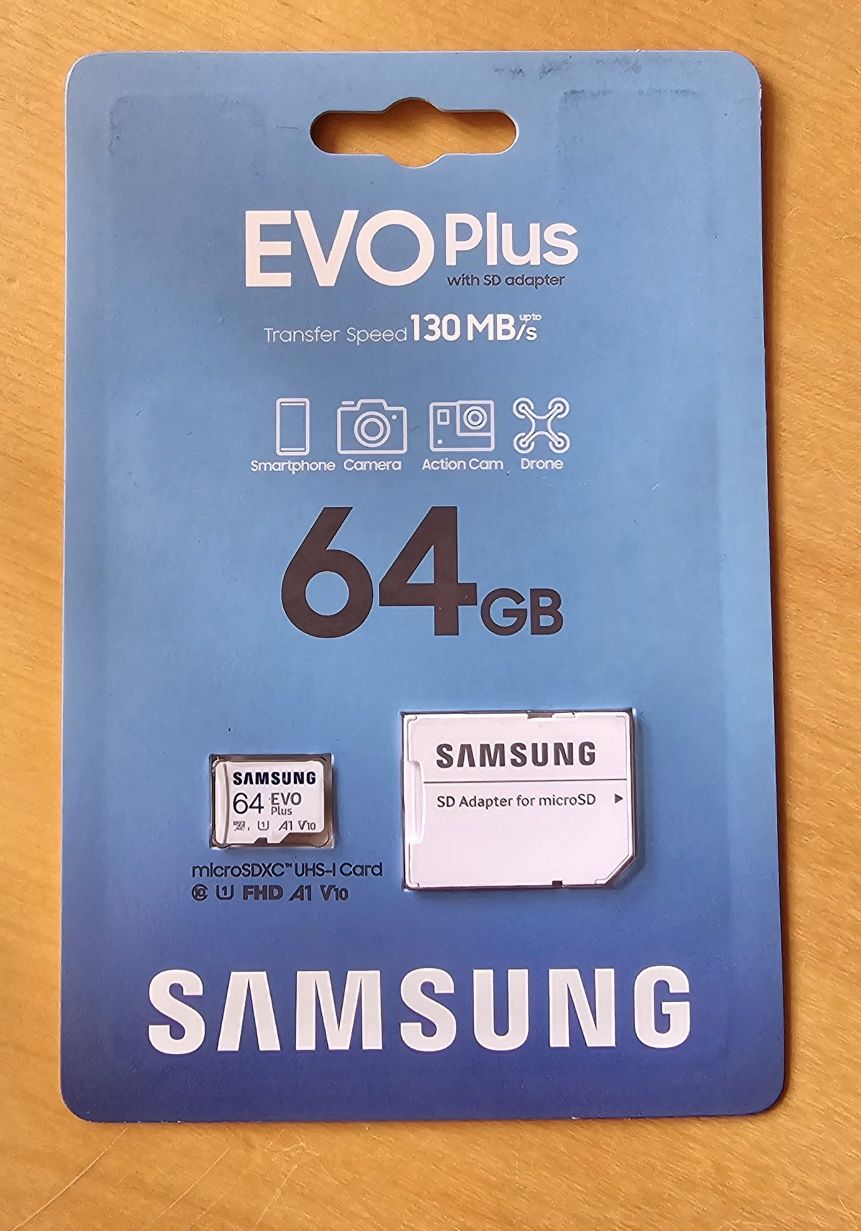 Karta pamięci Samsung Evo Plus 64GB