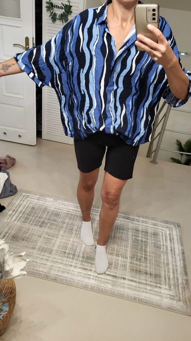 Koszula oversize bawelna. Xl
