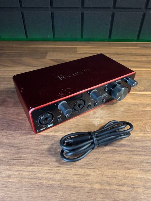 Focusrite Scarlett 2i2 3rd Gen (Доставим курьером - БЕСПЛАТНО!)