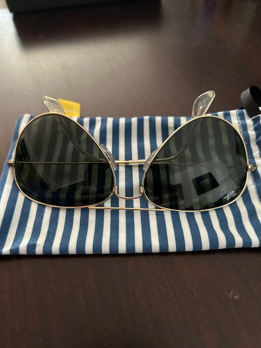 Óculos Ray-Ban armação usada, lentes novas