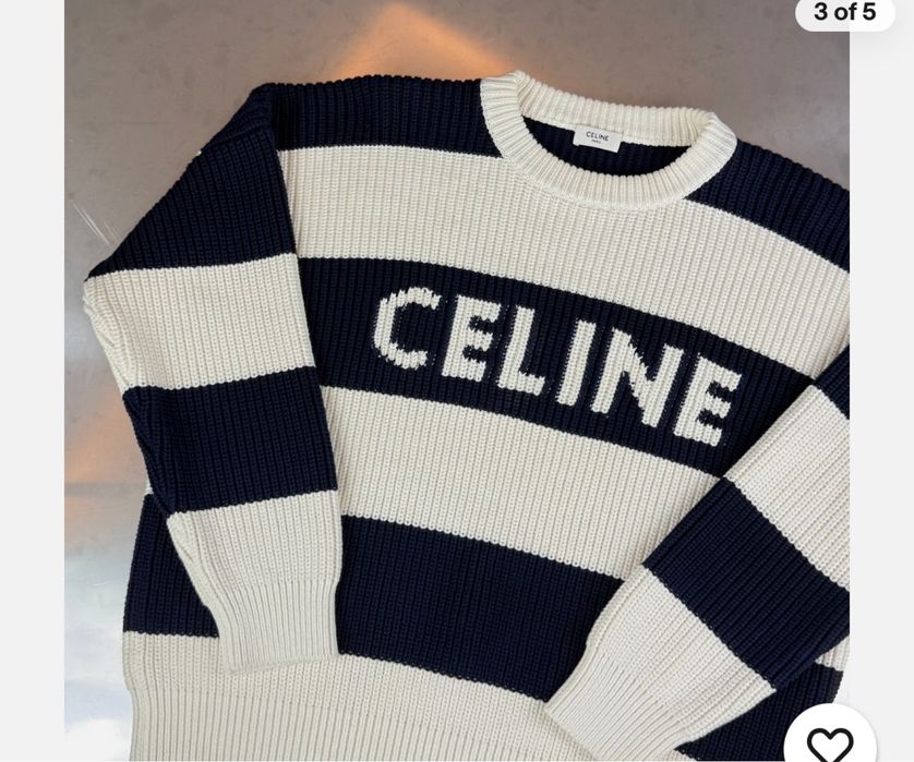 Celine светр вязаний