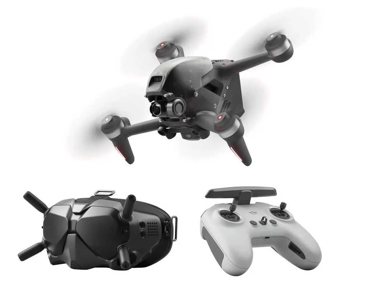 Dron DJI FPV Combo + Gogle FPV V2 + Kontroler DJI FPV Komplet Dodatki