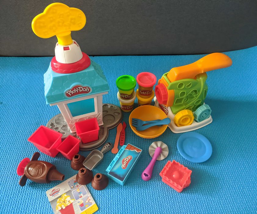 Дитячий набір макаронна фабрика попкорн макарони поп-корн