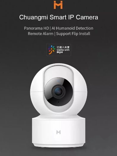 Câmera Xiaomi Vídeo Vigilância • 1080P • Rotativa • 360 • WI-FI • PTZ