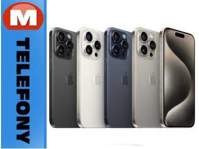 iPhone 15 Pro 128gb natural titanium, biały - DOSTAWA GRATIS -