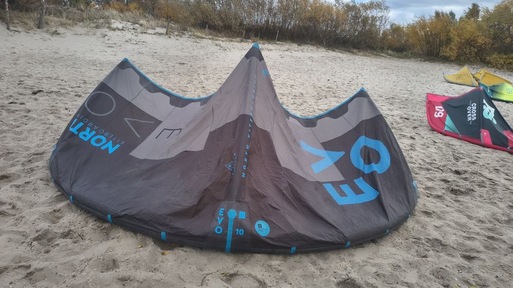 Latawiec Kitesurfing north Evo 10 m - używany