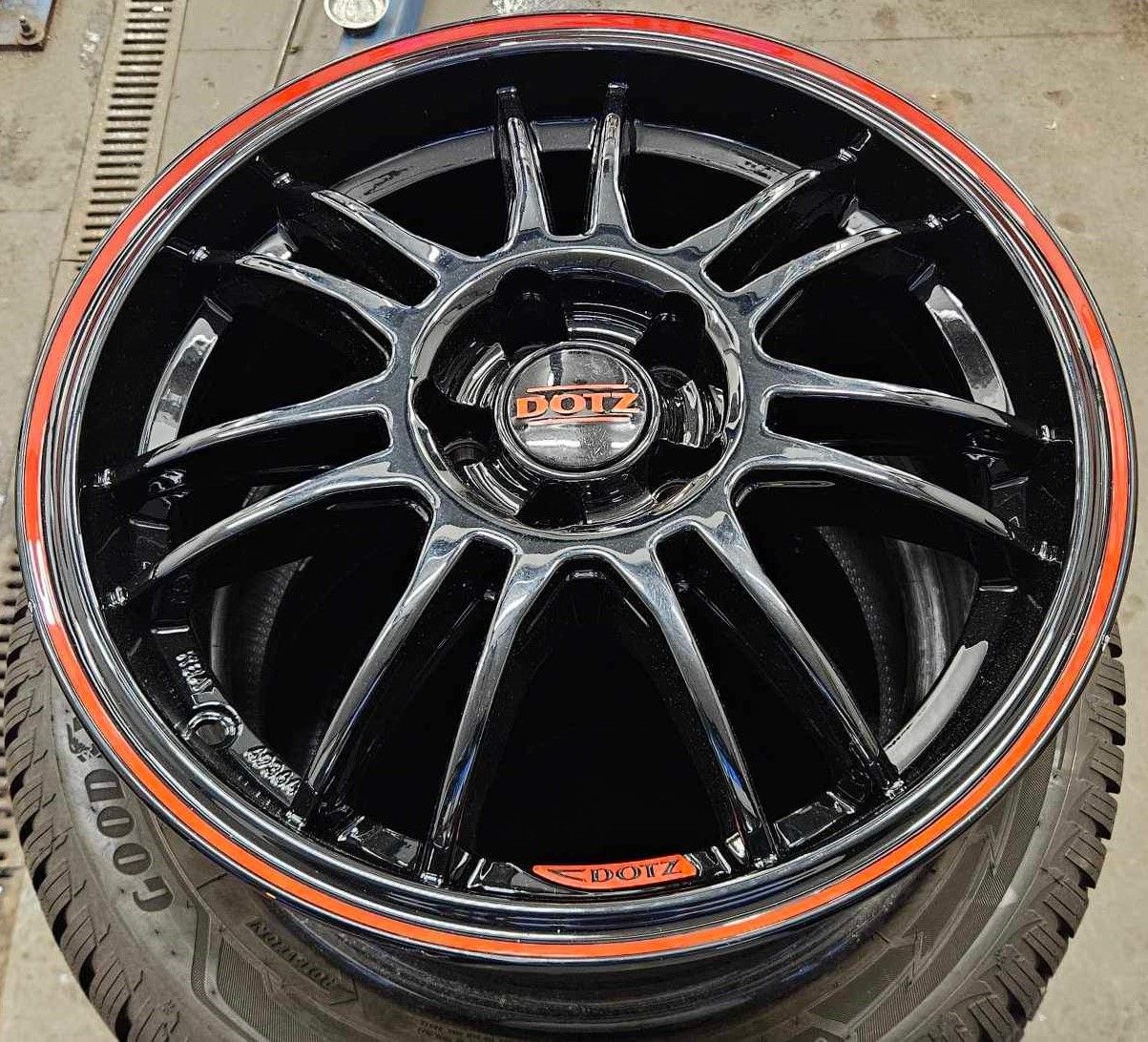 1x Felga DOTZ Shift Pinstripe Red 16 5x100 ET35 OSIP6BR35 [U]