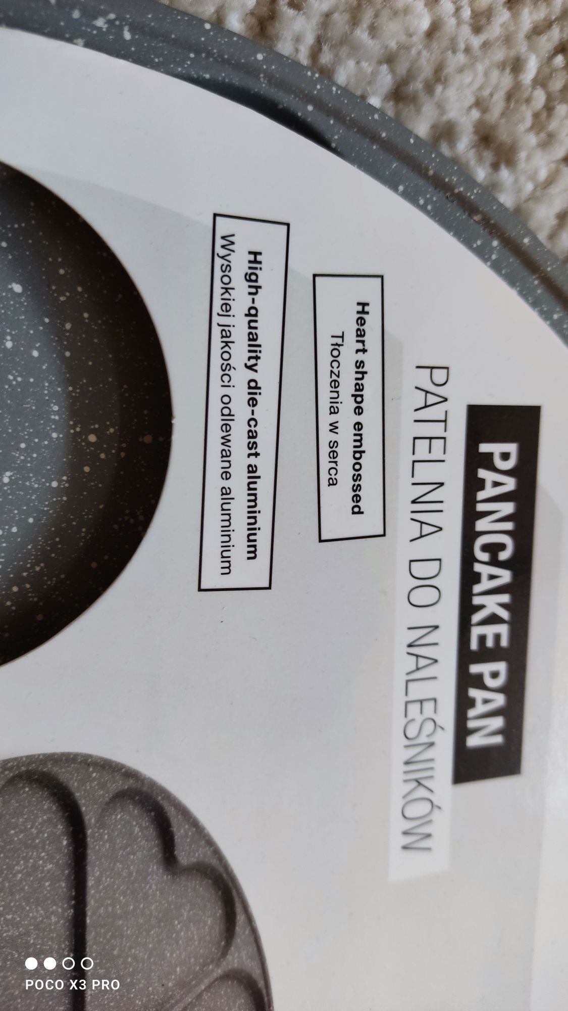 Patelnia 26 cm na wszystkie kuchenki do naleśników