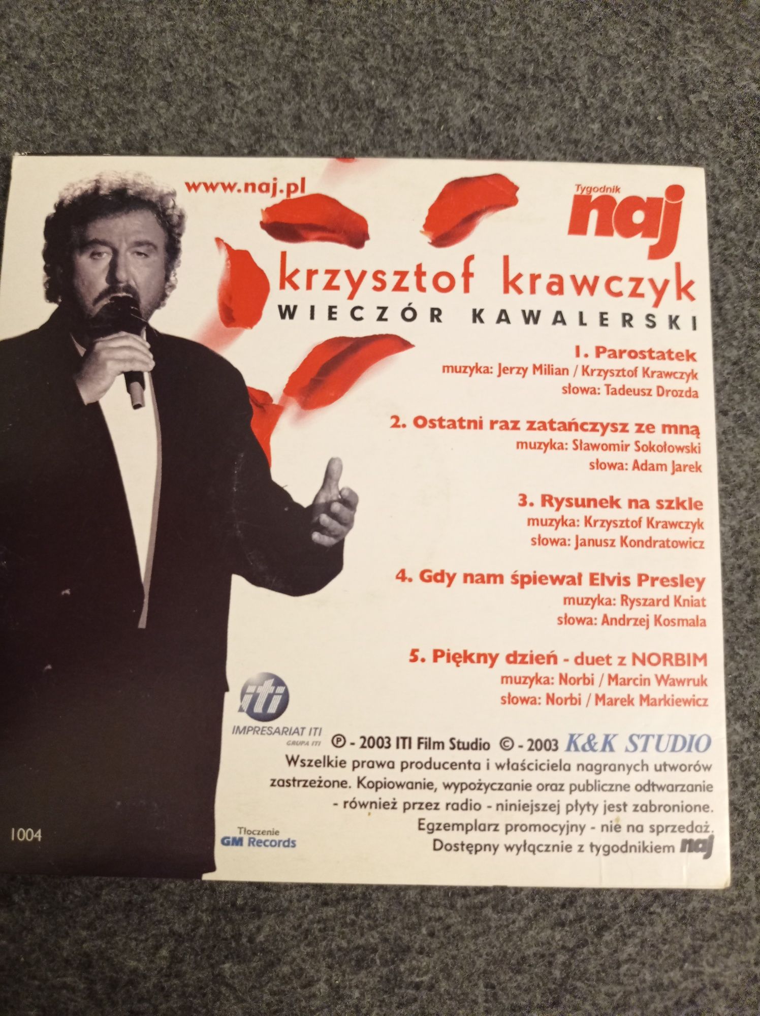 Krzysztof Krawczyk 3 x CD