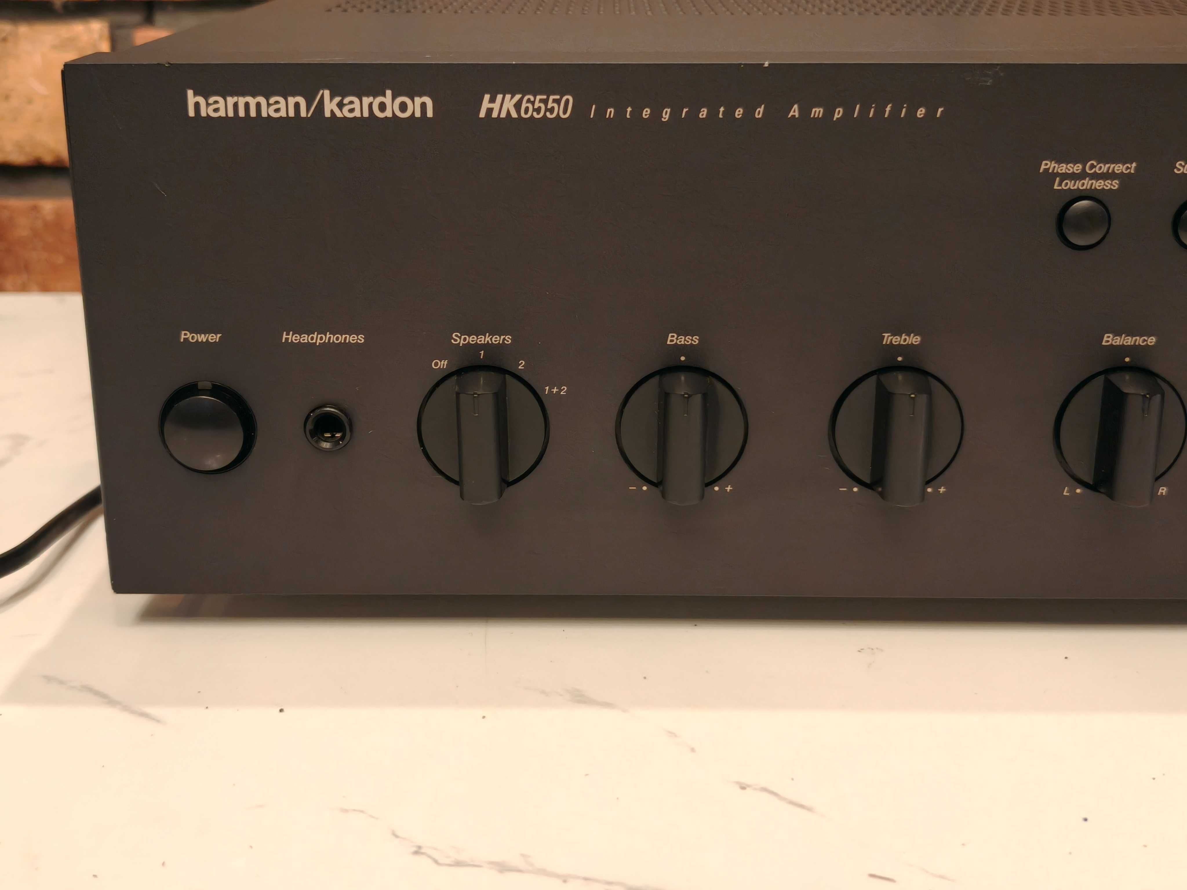 HARMAN KARDON HK 6550 ! Porządny wzmacniacz STEREO ! TOP