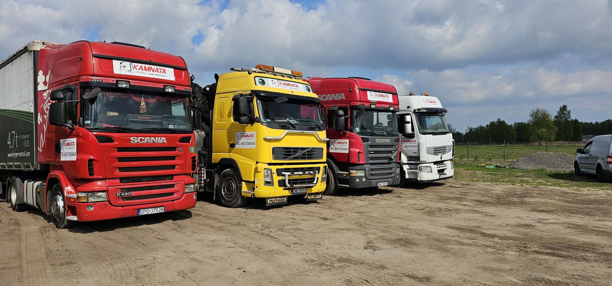 Usługi transportowe. Gabaryty. Pilot. Plotowanie pojazdów. Hds.