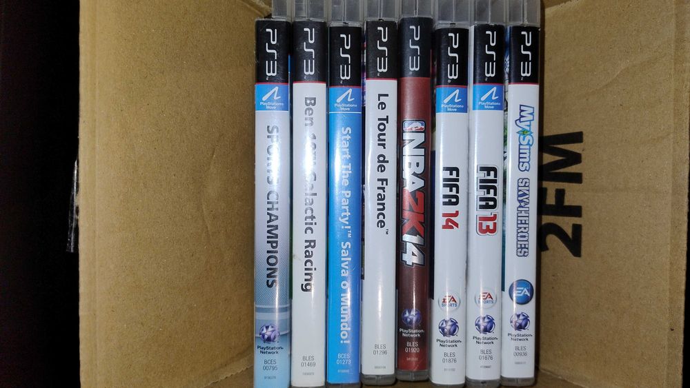 Vários Jogos PS3, cada jogo 5€ todos 20€