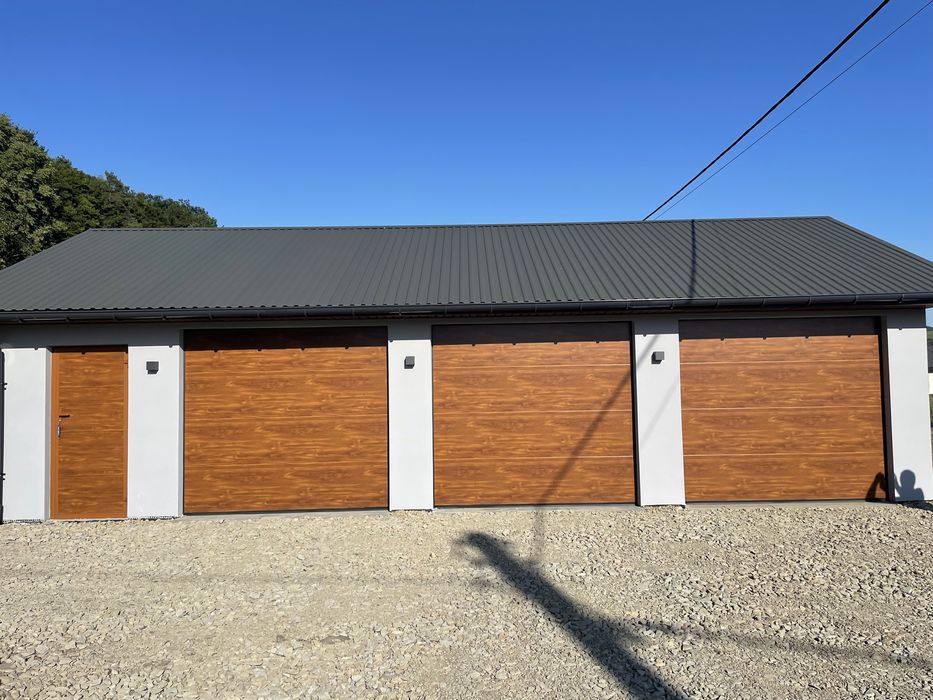 Brama garażowa segmentowa złoty dąb  3000x2125